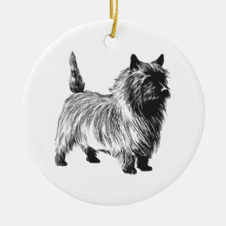 cairn terrier garden ornament