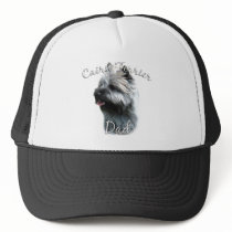 Cairn Terrier Dad 2 hats