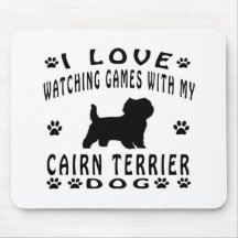 Cairn Terrier designs Mouse Pads
