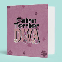 Cairn Terrier DIVA binders