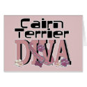 Cairn Terrier DIVA card