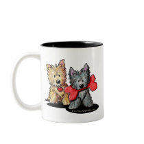 Cairn Terrier Duo mugs