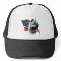 Cairn Terrier Flag hats