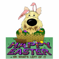 Cairn Terrier Happy Easter Sculpture photo sculptures by NothinButtDogs Cairn Terrier Happy Easter Sculpture photo sculptures