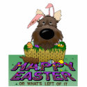 Cairn Terrier Happy Easter Sculpture photo sculptures