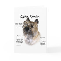 Cairn Terrier History Design cards