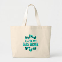 CAIRN TERRIER Love Tote Bag