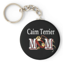 Cairn Terrier Mom Gifts Keychains