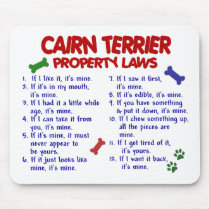 CAIRN TERRIER Property Laws 2 mousepads by poochloverstuff CAIRN TERRIER Property Laws 2 mousepads