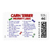 CAIRN TERRIER Property Laws 2 postage