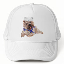 Cairn Terrier Sailor Hat