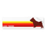 Cairn Terrier With Stripes Bumper Sticker