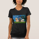 Cairn Terriers 4-13-21 - Lilies 3 Tshirt