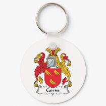 Cairns Family Crest keychains by coatsofarms Cairns Family Crest keychains