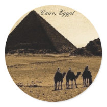 Cairo, Egypt Round Sticker