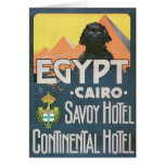 Cairo Egypt - Vintage travel poster art cards