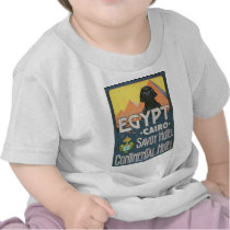 Cairo Egypt - Vintage travel poster art t-shirts