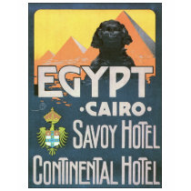Cairo Egypt - Vintage travel poster art t-shirts