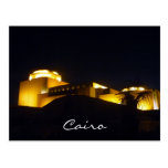 cairo opera night post card