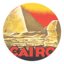 Cairo Round Stickers