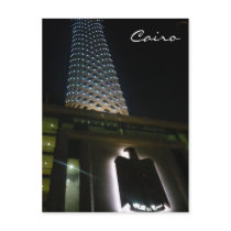 cairo tower entrance post card