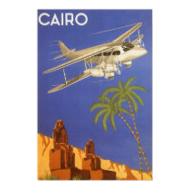 Cairo Travel Poster posters by YesterdayCafe Cairo Travel Poster posters