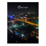 cairo view night postcard
