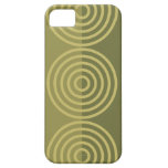 Caja abstracta de los círculos iPhone 5 Case-Mate fundas