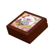 Caja de regalo de la mariposa