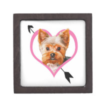 Caja del recuerdo de Yorkie Cajas De Recuerdo De Calidad