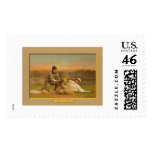 Caja fuerte en la tercera tarjeta de béisbol 1911 sello