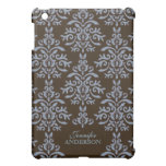 Caja personalizada damasco francés del iPad del vi