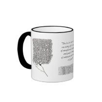 Cajal Mug with Purkinje Cell mugs