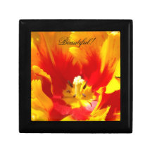 ¡Cajas de los recuerdos del joyero hermosas! Flora Caja De Regalo