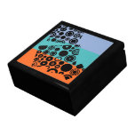 Cajas de regalo retras del arte abstracto del mode