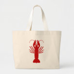 Cajun Boiled  Crawfish Tote Bags