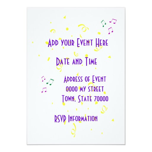 Cajun Crawfish and Alligator Fleur de Lis Party Personalized Invitation