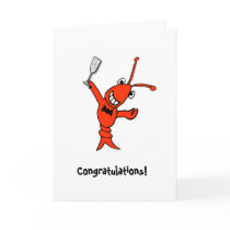 Cajun Crawfish/Lobster Personalized Greeting