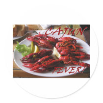 Cajun Fever! Stickers