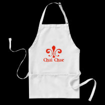 Cajun French Who Dat aprons