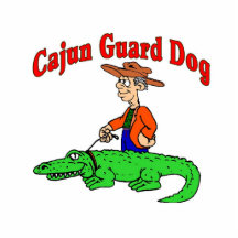 Cajun Guard Dog Acrylic Cut Out