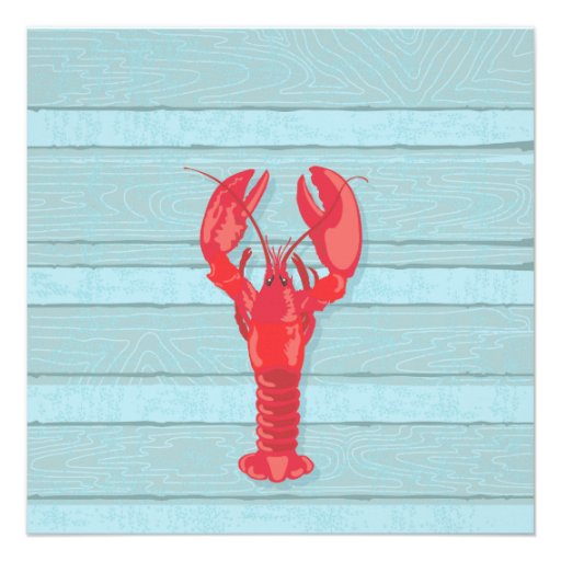 Cajun Lobster Boil Party Invitation