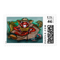 Cajun Postage Stamp