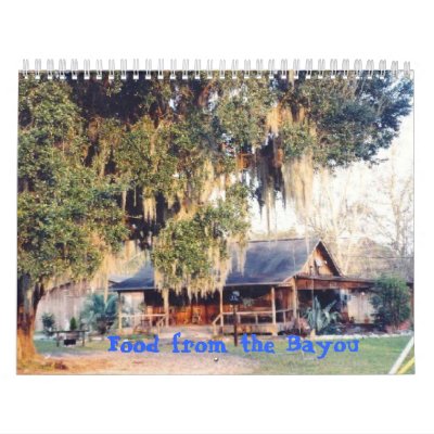 Cajun Recipes Cook Book Calendar by shibbykass