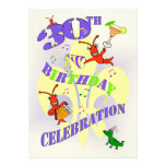 Cajun Themed 30th Birthday Party Invitation