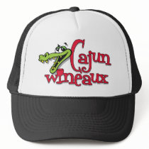 Cajun Wineaux gator Mesh Hat