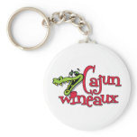 Cajun Wineaux gator Keychain
