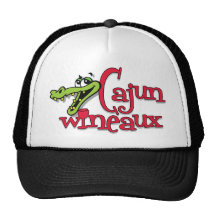 Cajun Wineaux gator Mesh Hat
