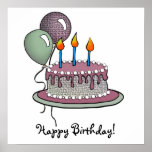 Cake-019 Peperming &amp; Chocolate Sherbert Poster