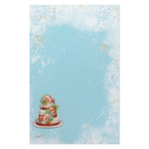 Cake and Frillery Stationery by greerdesign Cake and Frillery Stationery